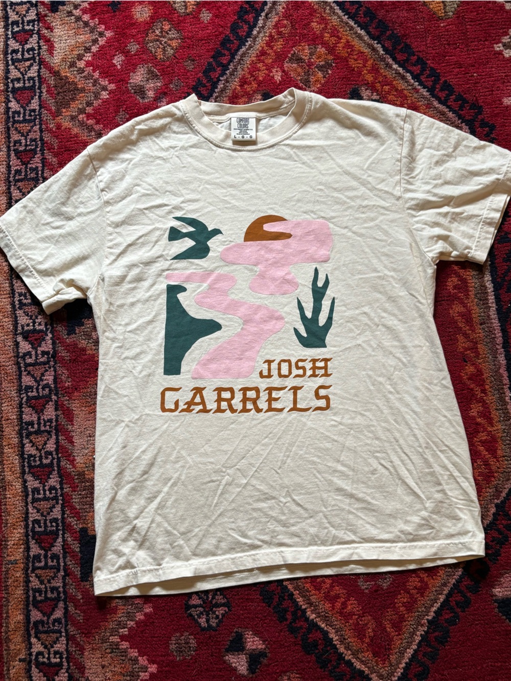 Josh Garrels Comfort Colors Shirt Large *New